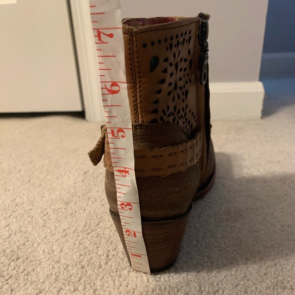 Cuadra Lizard Ankle Boot Fango Oryx - Picture 8 of 8